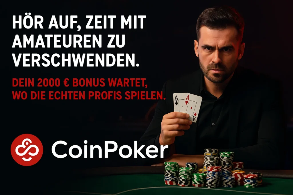 CoinPoker Willkommensbonus